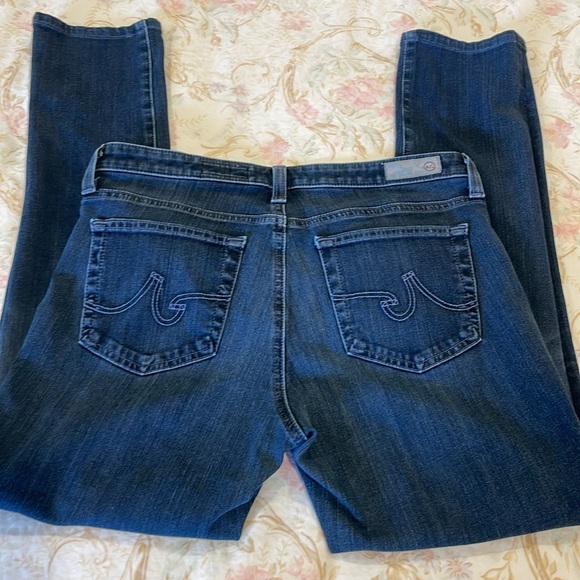 Ag Jeans Contour 360 The Prima Mid Rise Cigarette Leg Skinny Jeans Sz. 28R - Picture 13 of 15